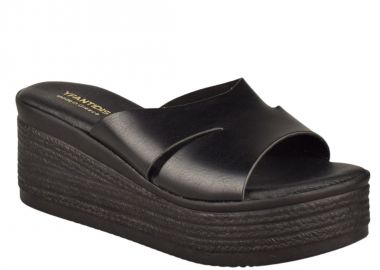 Πέδιλα γυναικεία | Πλατφόρμες | Υφαντίδης | 120200 | Μαύρο - Υφαντίδης - 